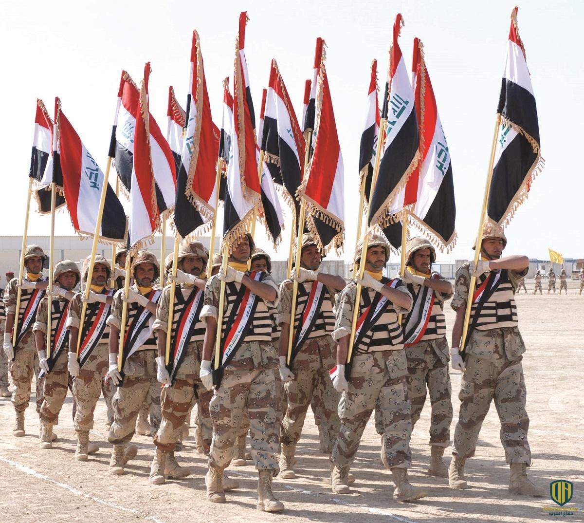 قوات عراقية في إستعراض عسكري