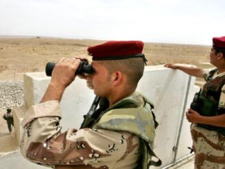 عناصر من حرس الحدود العراقي