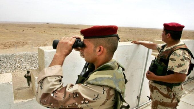 عناصر من حرس الحدود العراقي