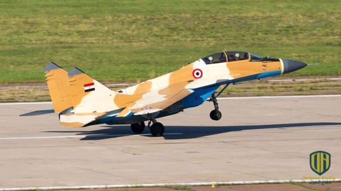 مقاتلة MiG-29 تابعة للقوات المصرية