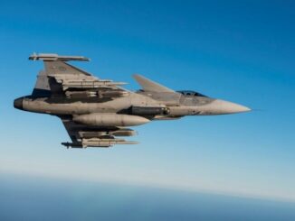 مقاتلة Gripen السويدية من شركة SAAB