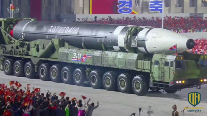 نظام صاروخي باليستي كوري شمالي جديد