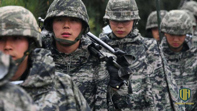 عناصر من الجيش الكوري الجنوبي