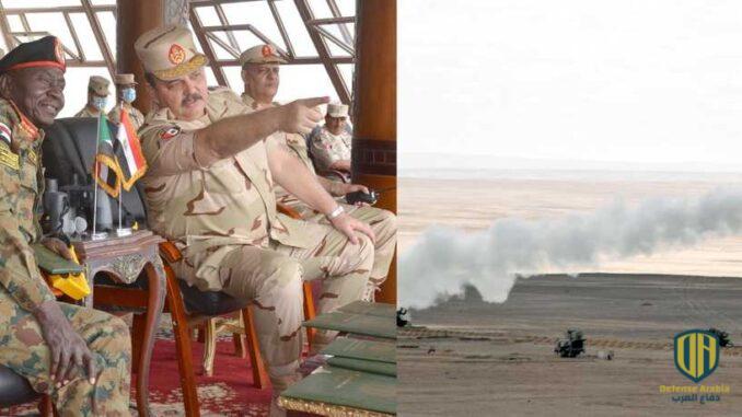 مناورات عسكرية مشتركة بين مصر والسودان