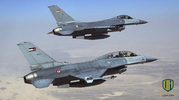 طائرات F-16 تابعة لسلاح الجو الأردني
