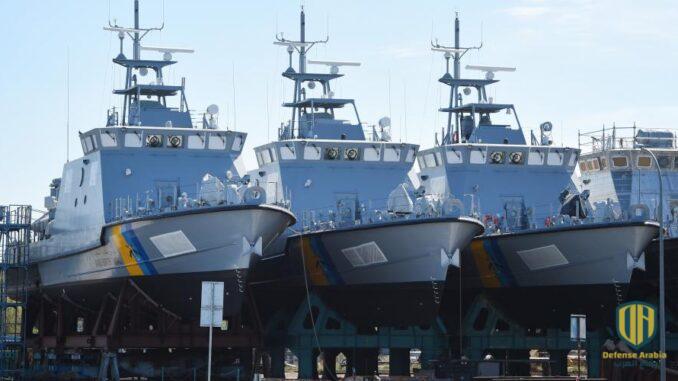 الزوارق البحرية تم تصنيعها في ترسانة "peene" بولاية مكلنبورج فوربومرن الألمانية