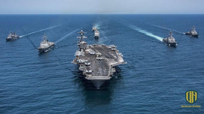 قوات بحرية أمريكية في المحيط الهادي