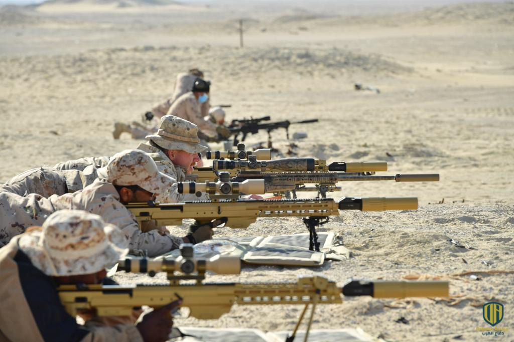لقطة من التمرين العسكري المشترك بين دولة الامارات العربية المتحدة والولايات المتحدة الامريكية