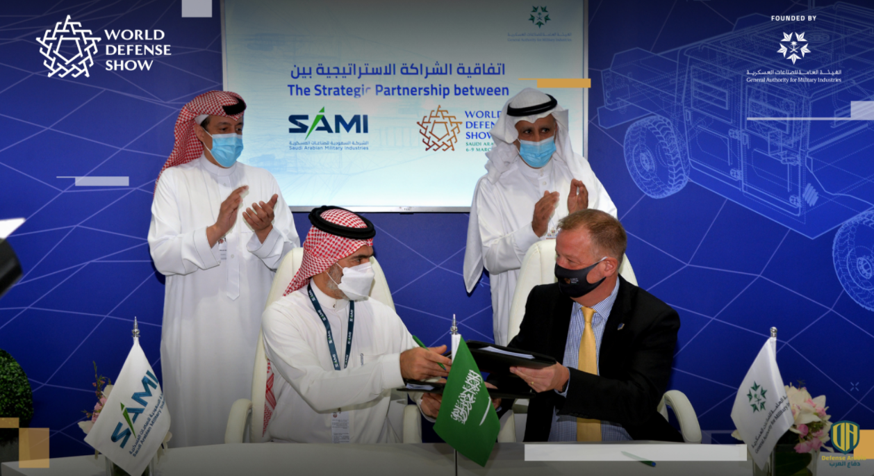 معرض الدفاع العالمي 2022 يعلن الشركة السعودية للصناعات العسكرية SAMI شريكاً استراتيجياً