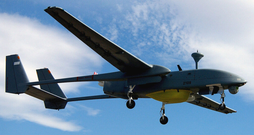 طائرة إسرائيلية بدون طيار من الجيل الرابع من طراز "هيرون"