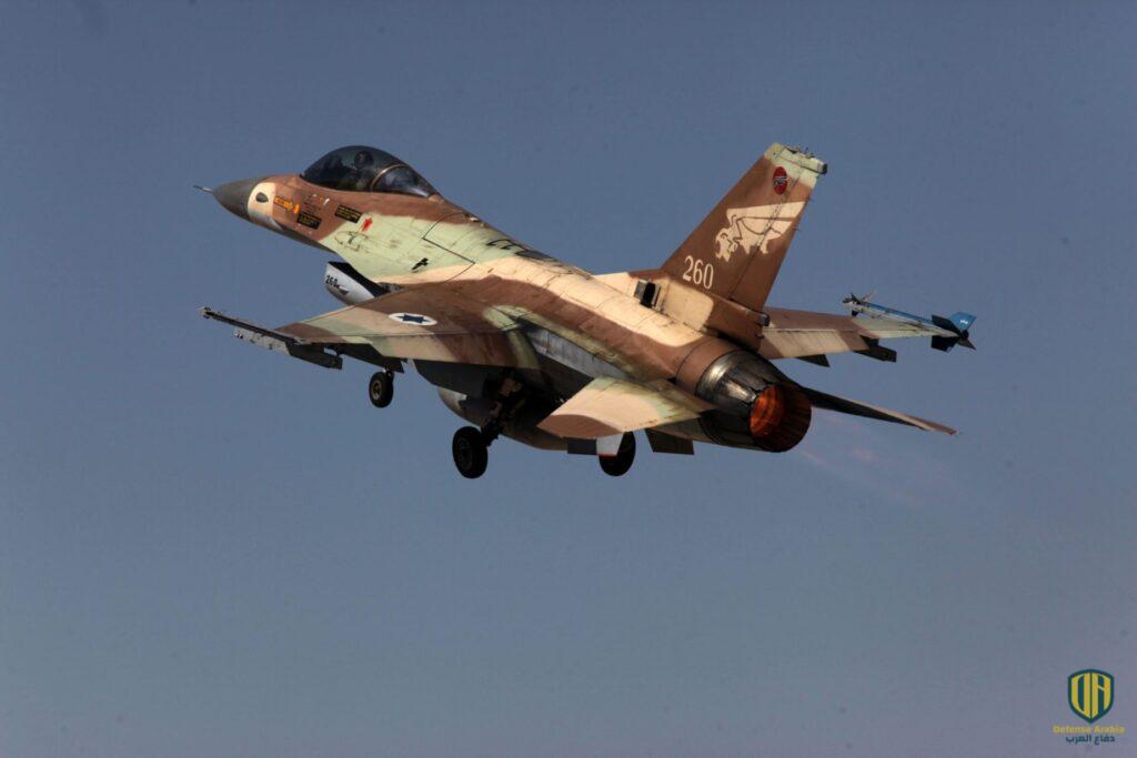 مقاتلة إسرائيلية من طراز "إف-16"