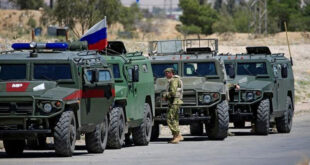 مركبات عسكرية روسية في الغوطة الشرقية، سوريا في