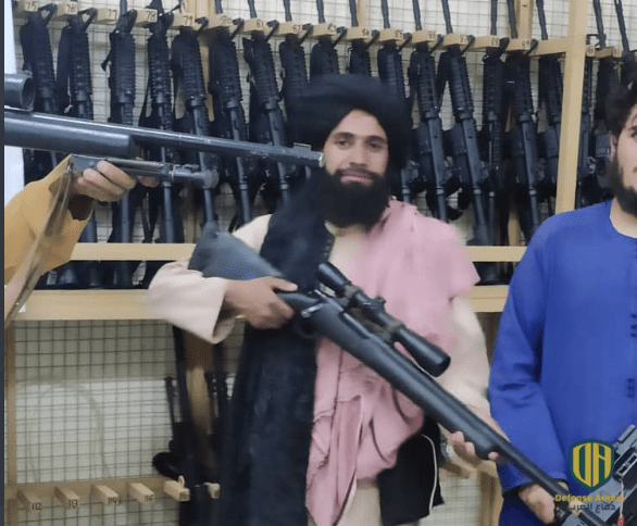 اسلحة امريكية بيد طالبان
