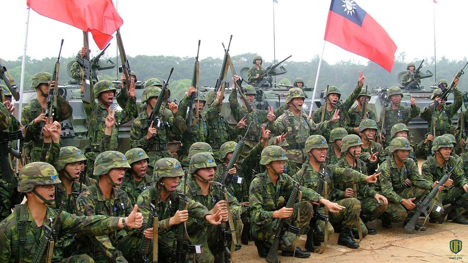 عناصر من الجيش التايواني