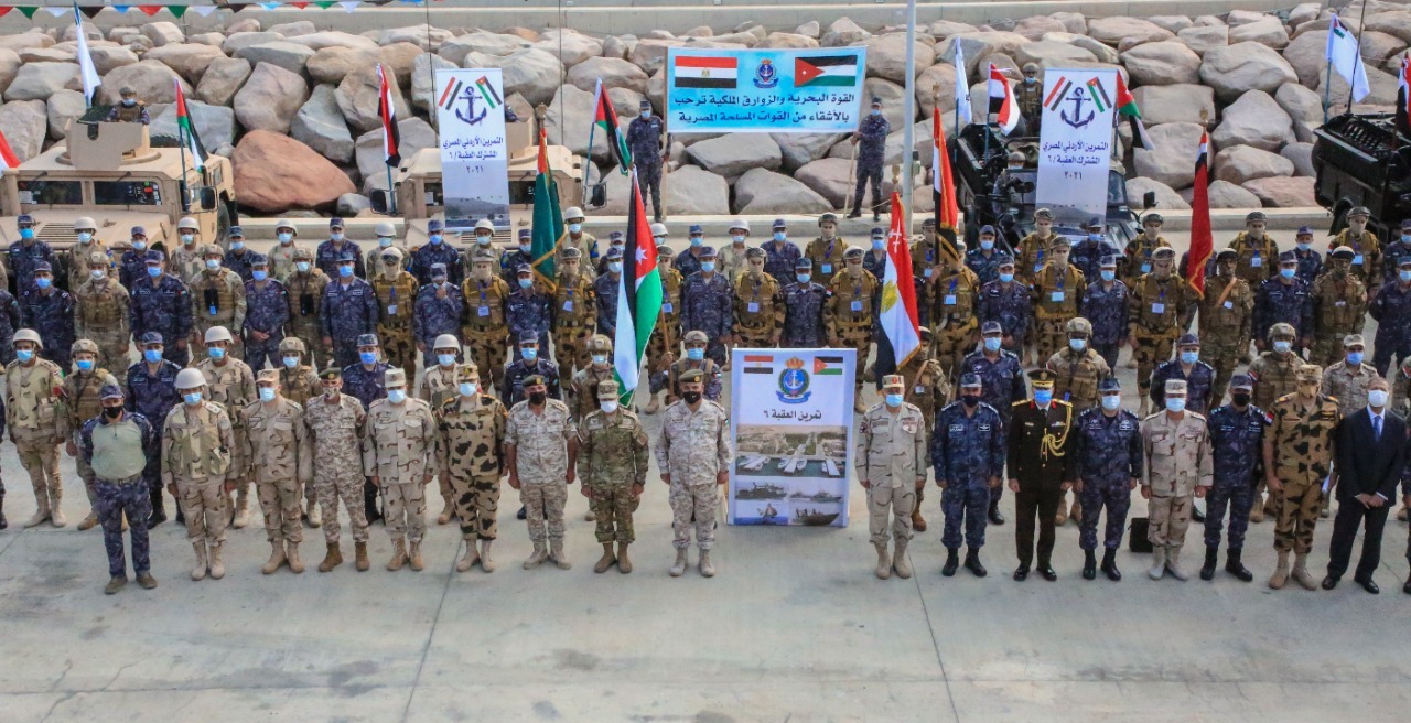 وصول القوات المصرية المشاركة في تمرين "العقبة 6"