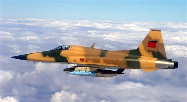 مقاتلة “إف-5” تابعة لسلاح الجو المغربي