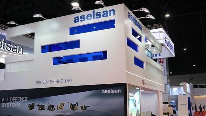 جناح شركة "أسيلسان" التركية للصناعات الدفاعية