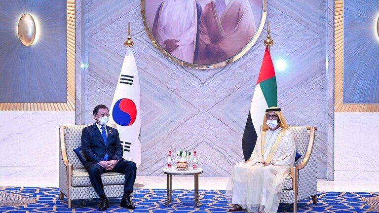 رئيس كوريا الجنوبية يزور الإمارات