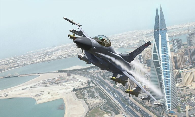Lockheed Martin Bahrain البحرين أول دولة تتسلم أجهزة المحاكاة الأحدث للتدريب على طائرة إف-16 في ...