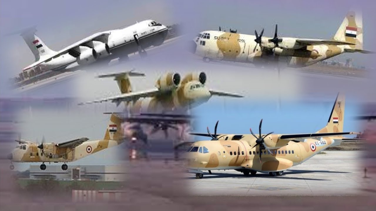 الجيش المصري طائرات نقل عسكري