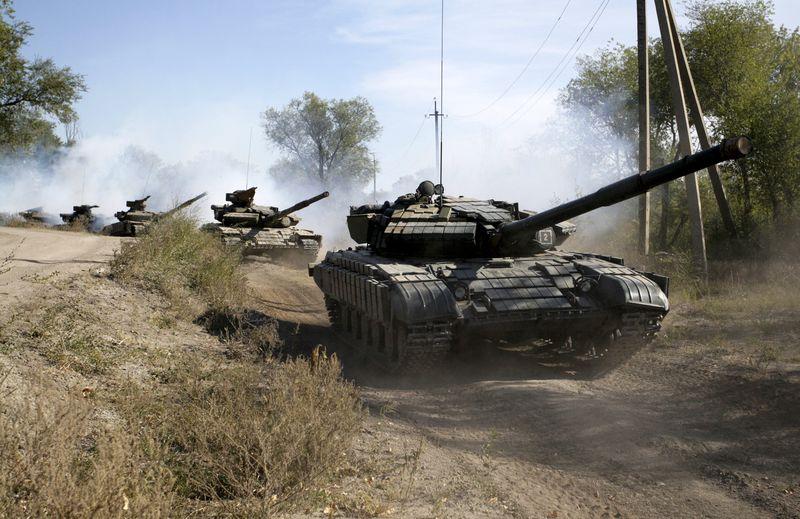 دبابة تابعة للجيش الأوكراني