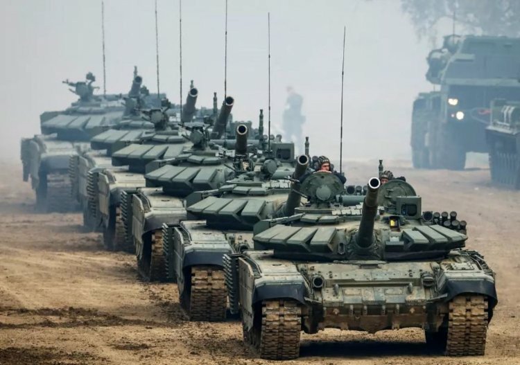 لقطة من العملية العسكرية الروسية في اوكرانيا