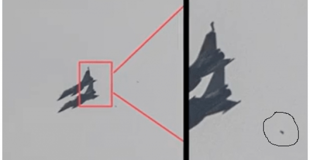 اصطدام طائرتين من طراز “رافال” خلال عرض جوي (صور)