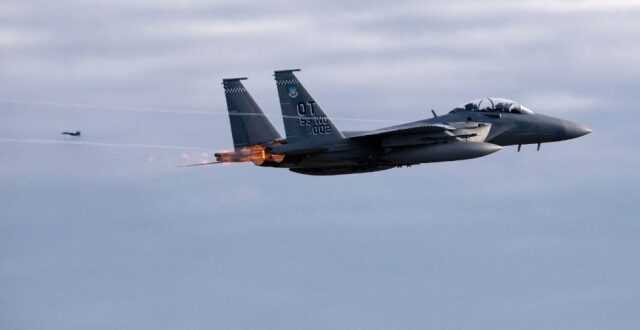 طائرة F-15EX الامريكية