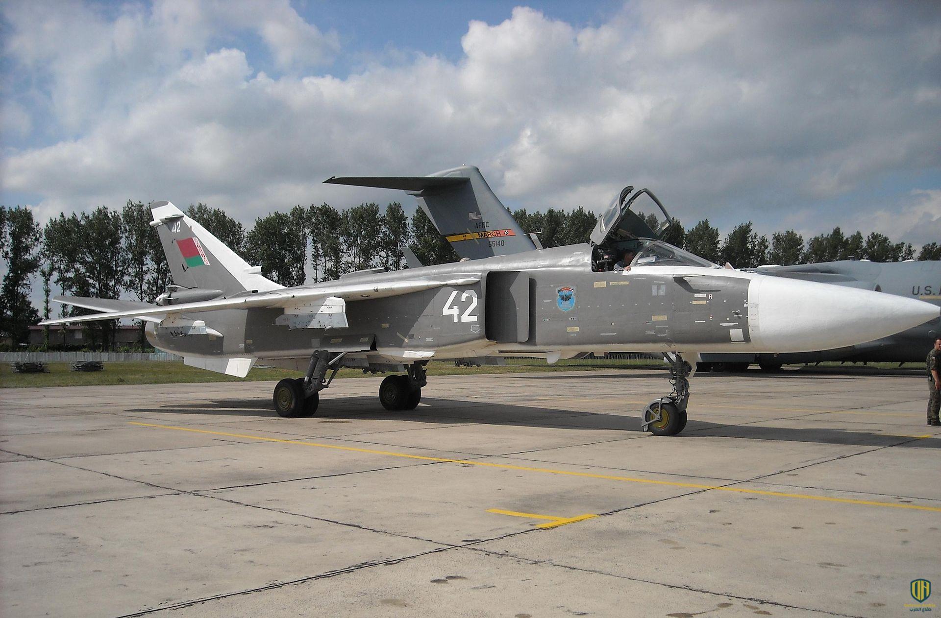 طائرات "سو-24" التابعة للقوات الجوية البيلاروسية