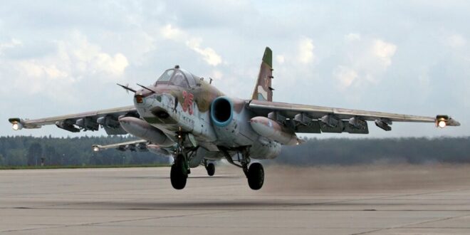 طائرة هجومية من طراز سو-25