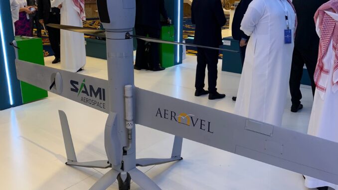 شركة "سامي" السعودية تعرض نموذج لمسيّرة متطورة جديدة