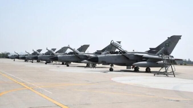 طائرات تابعة للقوات الجوية السعودية