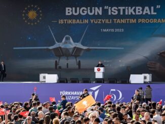 أردوغان كشف عن اسم المقاتلة التركية الوطنية “قآن” (الأناضول)
