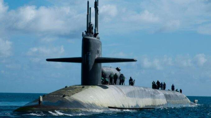 الغواصة النووية من فئة "يو إس إس أوهايو"