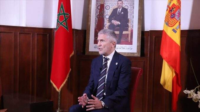 وزير الداخلية الإسباني، فرناندو غراندي مارلاسكا - وكالة المغرب العربي للأنباء