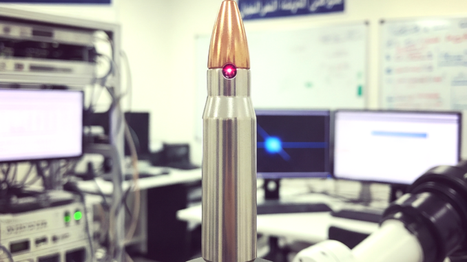 السعودية تطوّر رصاصة ذكية موجهة بالليزر