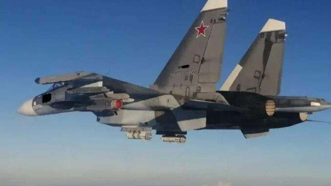 مقاتلة روسية من طراز Su-30SM
