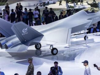 المقاتلة الشبح J-35A في معرض جوي بالصين