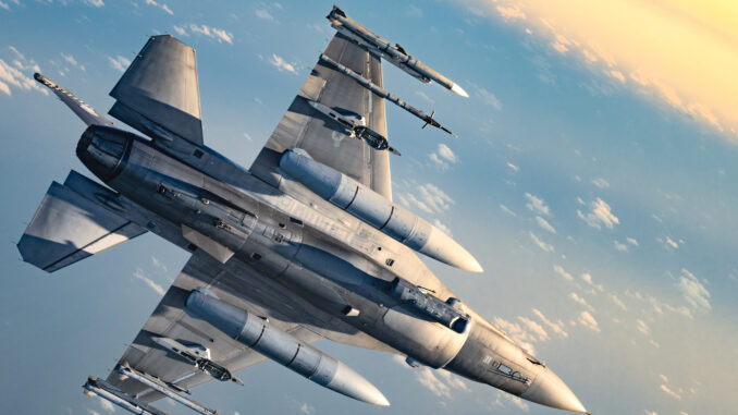IVEWS undergoing flight test. (Photo Credit: U.S. Air Force)