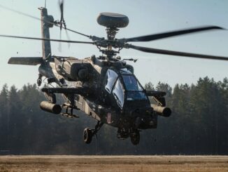 مروحية هجومية من طراز AH-64E أباتشي غارديان
