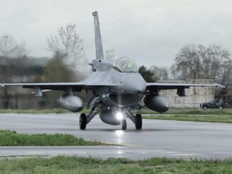 أول مقاتلة F-16 فايبر تابعة للقوات الجوية البلغارية