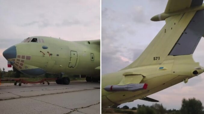 طائرة تزويد جوي بالوقود روسية جديدة من طراز Il-78MK-90A