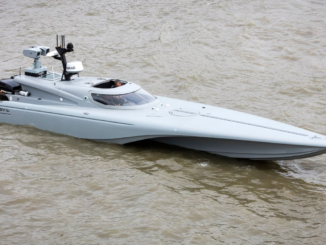 زورق مسيّر من طراز K3 Scout التابع لشركة Kraken Technology البريطانية